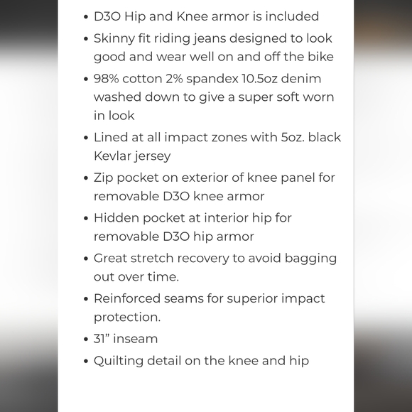 ATWYLD Voyager Moto Jeans Size 28 - Picture 14 of 14